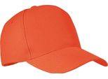 Midocean - Cappellino Da Baseball "Senga"" A 5 Segmenti MO209 (Taglia Unica) (Arancione)"