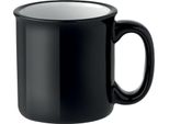 Midocean - Tazza Da Caffè "Tweenies"", Vintage, In Ceramica, 240Ml MO203 (Taglia Unica) (Nero)"