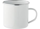 Midocean - Tazza Da Caffè "Plateado L"", Smalto, 500Ml MO345 (Taglia Unica) (Bianco)"