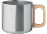 Midocean - Tazza Da Caffè "Acero"", 350Ml MO336 (Taglia Unica) (Argento Opaco)"