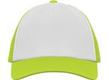 Midocean - Cappello Trucker "Bubble"" MO320 (Taglia Unica) (Bianco/Giallo Chiaro)"