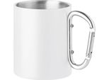 Midocean - Tazza Da Caffè "Trumba"", Metallo, 300Ml MO407 (Taglia Unica) (Bianco)"