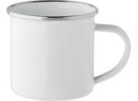 Midocean - Tazza Da Caffè "Plateado S"", Smalto, 200Ml MO331 (Taglia Unica) (Bianco)"