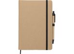 Midocean - Taccuino E Penna "Caratil"", Materiale Riciclato, A5 MO366 (1,2 Cm X 21 Cm X 14 Cm) (Nero)"