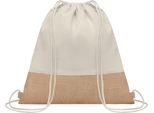 Midocean - Borsa Da Ginnastica "India"", Iuta MO394 (Taglia Unica) (Beige)"