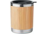 Midocean - Tazza Per Bere "Lokka"", Coperchio, Bambù, 250Ml MO406 (Taglia Unica) (Legno)"