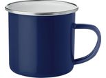 Midocean - Tazza Da Caffè "Plateado"", Smaltata, Metallo, 350Ml MO474 (Taglia Unica) (Blu)"