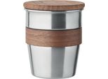 Midocean - Tazza Per Bere "Walnut"", 350Ml MO454 (Taglia Unica) (Argento Opaco)"