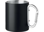 Midocean - Tazza Da Caffè "Trumba"", Metallo, 300Ml MO407 (Taglia Unica) (Nero)"