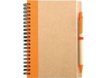 Midocean - Taccuino Con Penna "Sonora Plus"", Materiale Riciclato, B6 MO508 (Taglia Unica) (Arancione)"