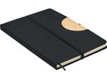 Midocean - Taccuino, Bambù, A5 MO519 (1,8 Cm X 21 Cm X 14,5 Cm) (Nero)