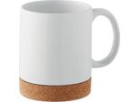 Midocean - Tazza Da Caffè "Karoo"", Sughero, Ceramica, 280Ml MO448 (Taglia Unica) (Bianco)"