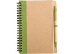 Midocean - Taccuino Con Penna "Sonora Plus"", Materiale Riciclato, B6 MO508 (Taglia Unica) (Lime)"