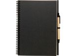 Midocean - Taccuino E Penna "Bloquero Plus"", Materiale Riciclato MO529 (26 Cm X 19 Cm) (Nero)"