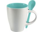 Midocean - Tazza Da Caffè "Dual"", Set 250Ml MO544 (Taglia Unica) (Bianco/Blu)"