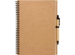 Midocean - Taccuino E Penna "Bloquero Plus"", Materiale Riciclato MO529 (26 Cm X 19 Cm) (Beige)"