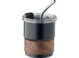 Midocean - Tazza Per Bere "Mate"", 260Ml MO775 (Taglia Unica) (Nero)"