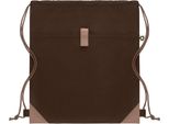 Midocean - Borsa Da Ginnastica "Panda"", Cotone Riciclato MO754 (Taglia Unica) (Cioccolato)"