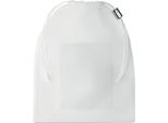 Midocean - Borsa Da Ginnastica "Veggie"", Rpet (Polietilene Tereftalato Riciclato) MO764 (Taglia Unica) (Bianco)"