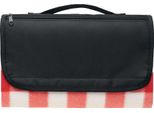 Midocean - Coperta Da Picnic "Caly"", In Pile, A Quadri MO649 (Taglia Unica) (Rosso)"