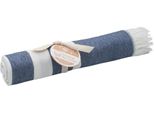 Midocean - Asciugamano Da Bagno "Wave"", Seaqual, Hammam MO893 (Taglia Unica) (Blu)"