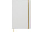 Midocean - Taccuino "Route White"", A5 MO872 (Taglia Unica) (Oro/Bianco)"