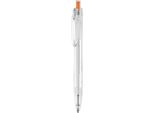 Midocean - Penna A Sfera, Rpet (Polietilene Tereftalato Riciclato) MO831 (1,5 Cm X 14,5 Cm X 1,1 Cm) (Arancione)