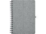 Midocean - Taccuino "Strata"", A5 MO781 (1,5 Cm X 14,7 Cm X 21 Cm) (Grigio)"