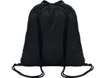 Midocean - Borsa Da Ginnastica "Coloured"", Cotone MO925 (Taglia Unica) (Nero)"