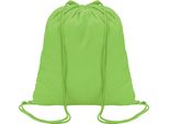 Midocean - Borsa Da Ginnastica "Coloured"", Cotone MO925 (Taglia Unica) (Lime)"