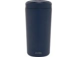 Avira - Tazza Per Bere "Alix"", Acciaio Inossidabile Riciclato, 400Ml XD1192 (Taglia Unica) (Blu Marino)"