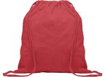 Midocean - Borsa Da Ginnastica "Cabetri Colour"", Cotone Riciclato MO625 (Taglia Unica) (Rosso)"