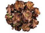 Gardenien 35Mm 25Pcs Scrapbooking Fiori Di Carta Di Gelso, Due Colori Marrone