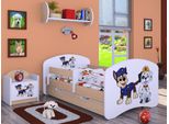 Bdw Cot Super Dogs, Culla Per Bambini, Pera Chiara (Motivo 1), 190 X 90 Cm