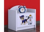 Bdw Comodino Camera Dei Bambini, Supercani, Comodino, Bianco