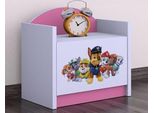 Bdw Comodino Camera Dei Bambini, Supercani, Comodino, Rosa