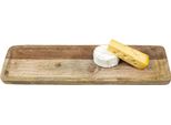 1.05 Vassoio In Legno Di Mango Massiccio - Circa 61 X 17,5 Cm - Vassoio Per La Decorazione Di Candele