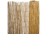 3.06 Frangivento Naturale In Canne - Circa 150 X 500 Cm - Schermo Naturale Per La Privacy (Grande)
