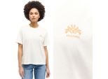 Mustang Damen, Maglietta Floris, M, Beige, Sportiva, Tshirt, Camicia