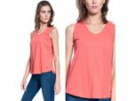 Mustang Damen, Maglietta Alma V Lien, S, Rot, Sport, Tshirt, Camicia