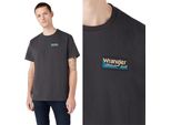 Wrangler Uomo, Maglietta Tee Graphic, M, Nero, Sport, Tshirt, Camicia