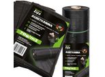Agrotextil, Vello Per Erbacce Nero 1,6X10M - 70G/M² Resistente Ai Raggi Uv - Tappetino Di Protezione Dalle Erbacce - Vello Di Per Giardini E Paesaggi