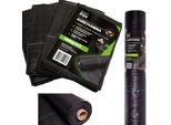 Agrotextil, Vello Per Erbacce Nero 1,1X10M - 100G/M² Resistente Ai Raggi Uv - Tappetino Di Protezione Dalle Erbacce - Vello Di Per Giardini E Paesaggi