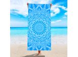 Telo Mare Da Esterno Ad Asciugatura Rapida, 180X90 Cm Telo Da Bagno Con Stampa Estiva, Telo Mare, Stile 7