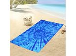 Telo Mare Da Esterno Ad Asciugatura Rapida, 180X90 Cm Telo Da Bagno Con Stampa Estiva, Telo Mare, Stile 2