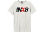 Amplified - Maglietta Logo Uomo/Donna Unisex GD2400 (Xxl) (Bianco Sporco)