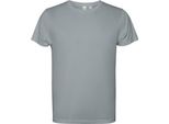 Roly - Maglietta "Estoril"" Da Uomo A Maniche Corte PF4743 (3XL) (Grigio)"