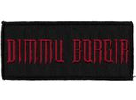 Dimmu Borgir - Logo - Toppa - Poliestere PH4188 (Taglia Unica) (Nero/Rosso)