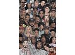 Pyramid International - Tavolo "Legends Hip Hop Icons"" PM11458 (59 Cm X 40 Cm) (Bunt)"