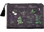 Something Different - Borsa Per Cosmetici "Poisonous Plants"" SD9933 (Taglia Unica) (Nero)"